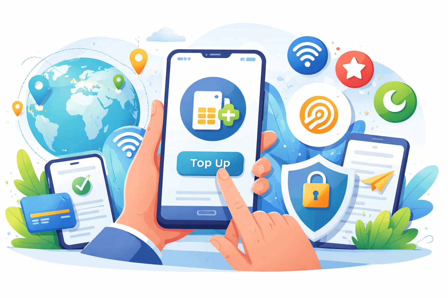 Effortless Mobile Credit Refills for All Networks